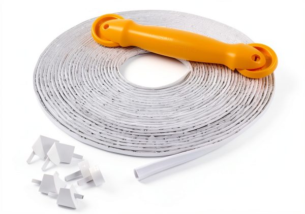 InstaTrim Caulk Kit White Peel Stick Trim Water Resistant-0