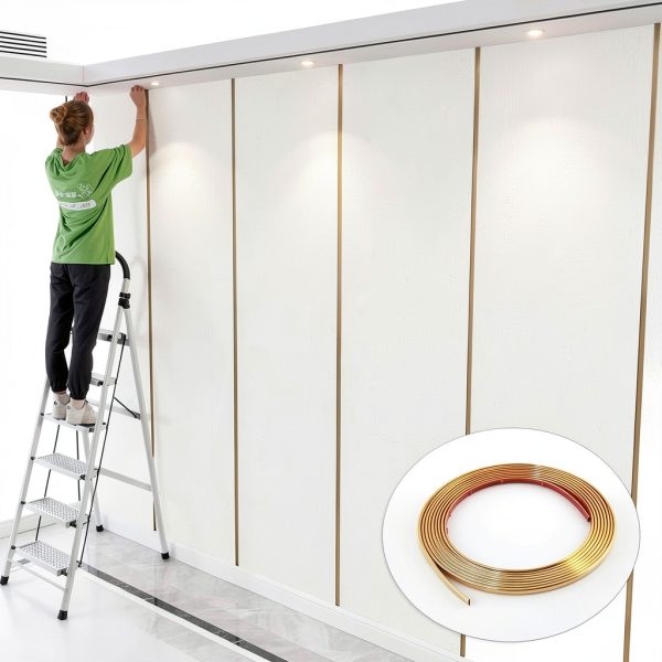 PVC Self Adhesive Molding Trim Trimold Gold-2