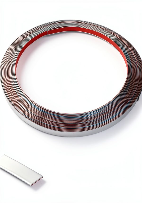 Yskzyz PVC Wall Trim Modern Design Silver-0