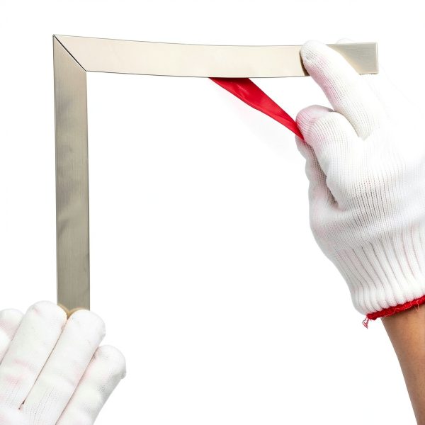Hungbak Stainless Steel Peel Stick Metal Trim Modern Gold-3