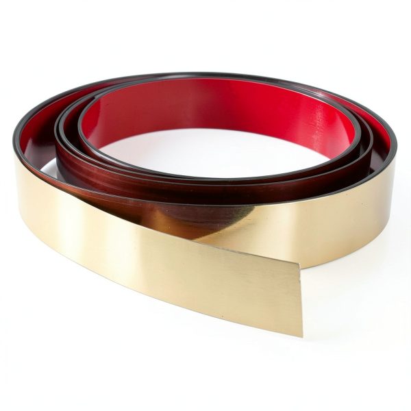 Hungbak Stainless Steel Peel Stick Metal Trim Modern Gold-1