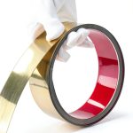 Hungbak Stainless Steel Peel Stick Metal Trim Modern Gold-0