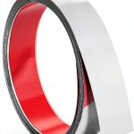 Funyfa Stainless Steel Trim Peel and Stick DIY Home Decor-0