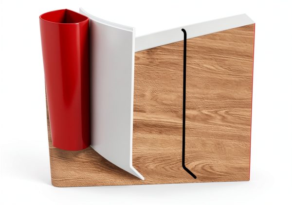 ROUIXSEN Wall Molding Trim Self Adhesive Vinyl Waterproof-5