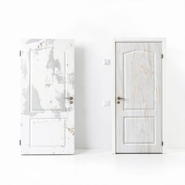 Wood Contact Paper 17.7×118 White Self‑Adhesive Removable by Lativo-3