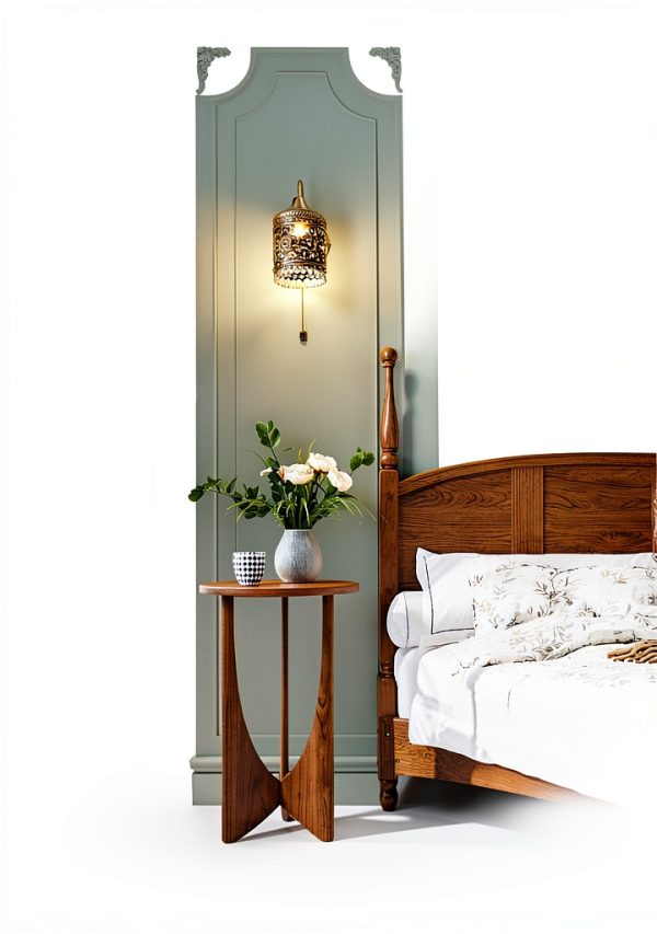 Dimoon Dark Green Vinyl Self‑Adhesive Wallpaper 17.7x118 inches-4