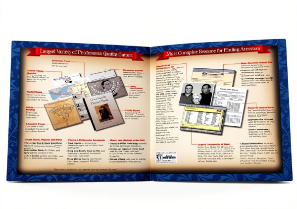 Family Tree Maker 7 by Broderbund Software 12 CD Set Organized-2