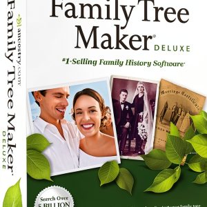 Family Tree Maker Deluxe Software by Nova - Advanced Charts & Media-0