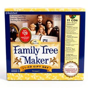 Family Tree Maker 11 CD Gift Set Version 5 by Mindscape Software-0