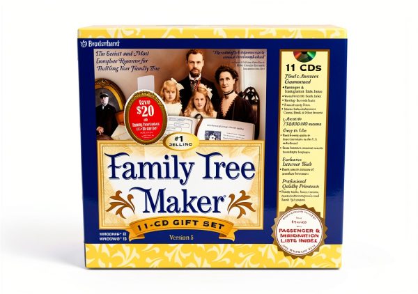 Family Tree Maker 11 CD Gift Set Version 5 by Mindscape Software-0