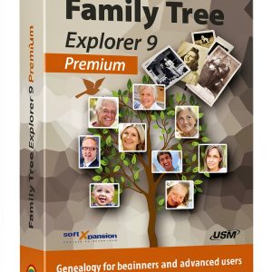 Family Tree Explorer 9 PREMIUM Genealogy Markt Technik Windows-0