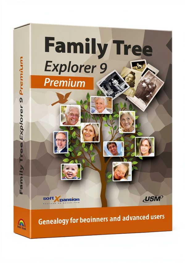 Family Tree Explorer 9 PREMIUM Genealogy Markt Technik Windows-0