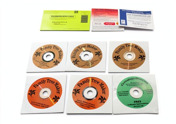 Family Tree Maker 7 by Broderbund Software 12 CD Set Organized-6