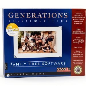 Generations Deluxe Edition Family Tree Software by Sierra Home Windows-0