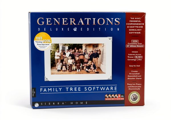Generations Deluxe Edition Family Tree Software by Sierra Home Windows-0