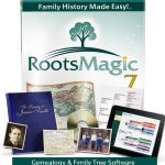 RootsMagic 7 Family Tree Genealogy Software Windows PC 95 USD-0